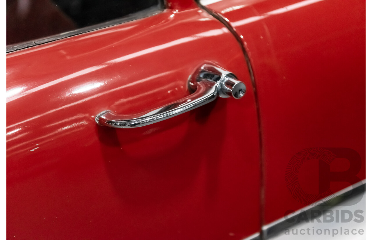 1/1958 Holden FC Special 4d Sedan India Ivory / Red 202ci