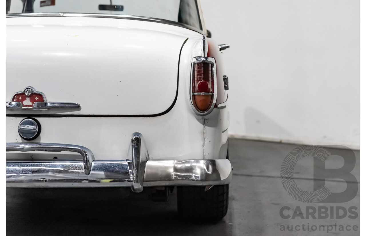 1/1958 Holden FC Special 4d Sedan India Ivory / Red 202ci