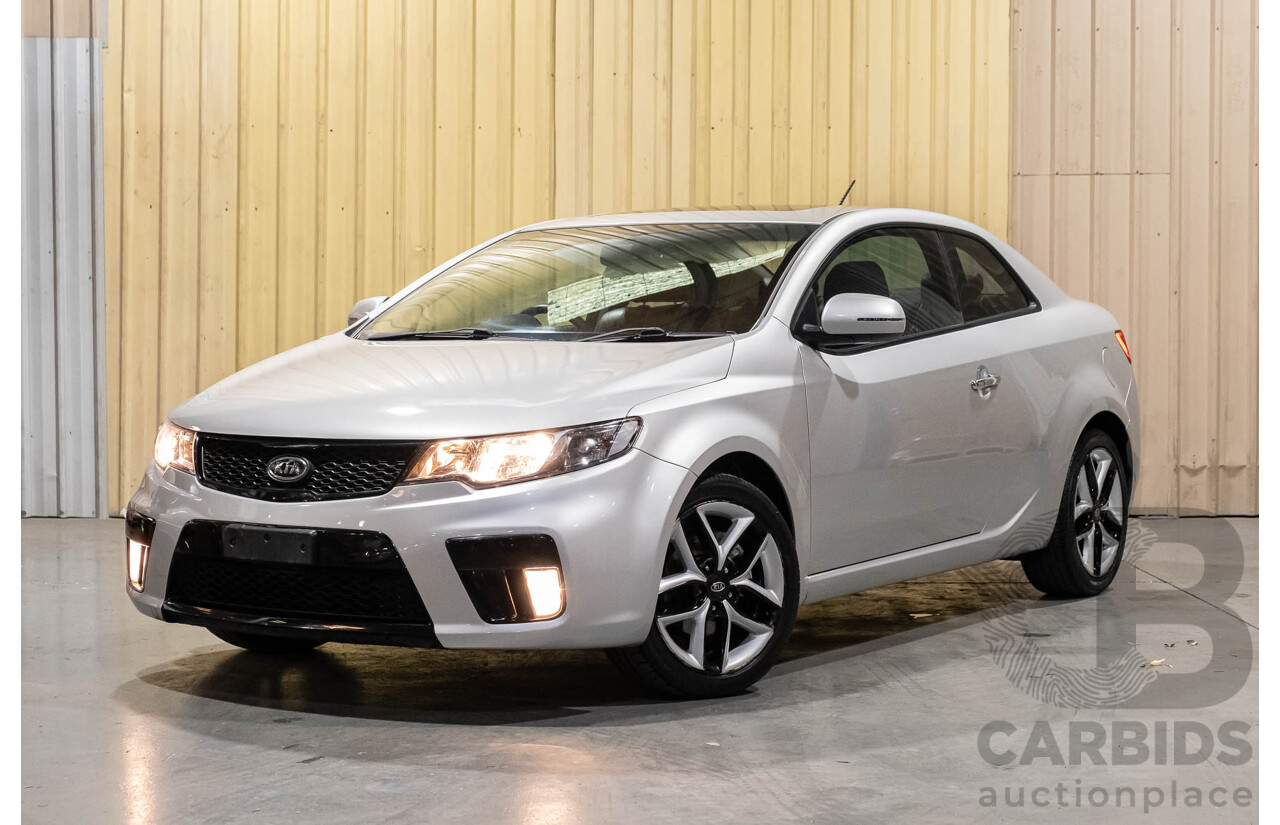 1/2012 Kia Cerato KOUP SLS TD MY12 2d Coupe Bright Silver 2.0L