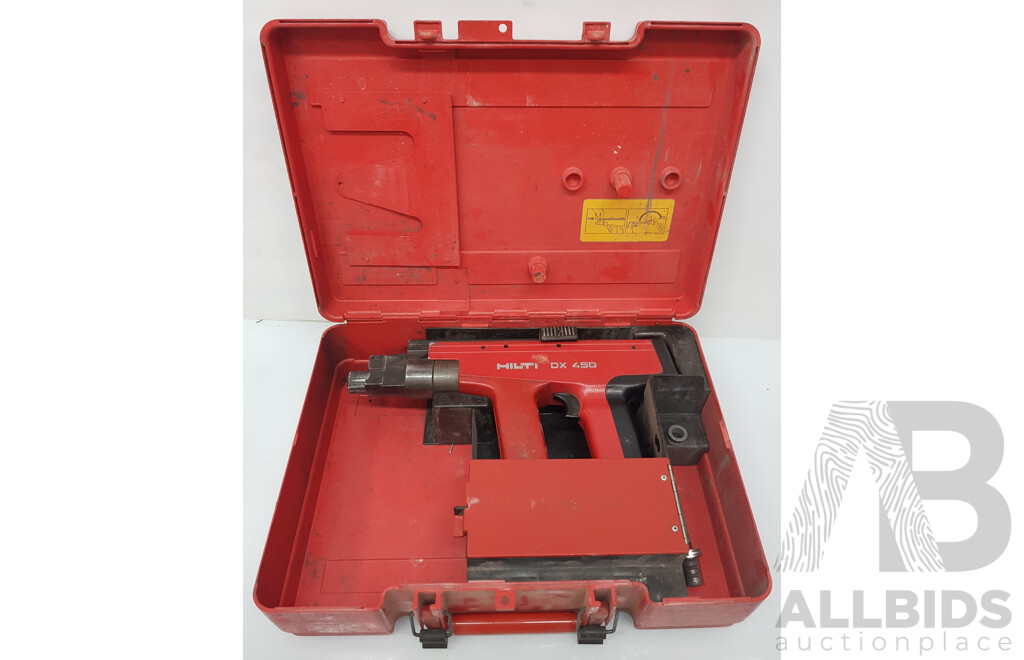 Hilti DX 450 Powder Actuated Tool