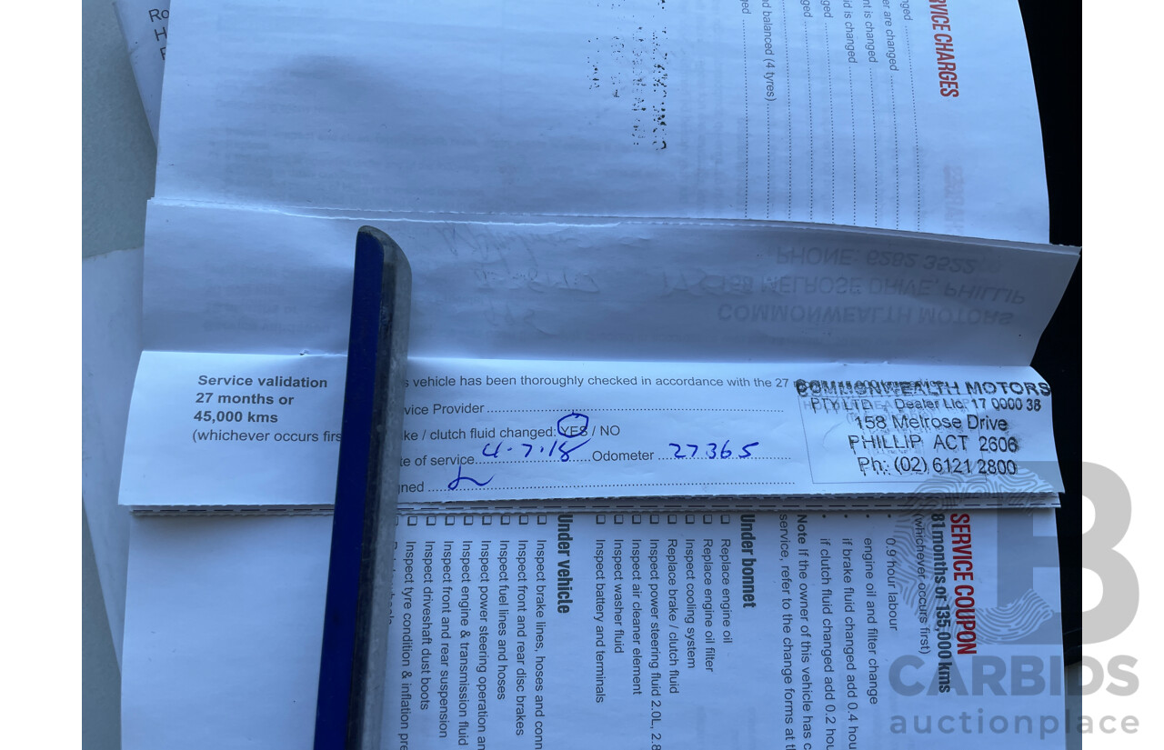 11/2015 Holden Insignia VXR GA MY16 4d Sedan Grey 2.8L