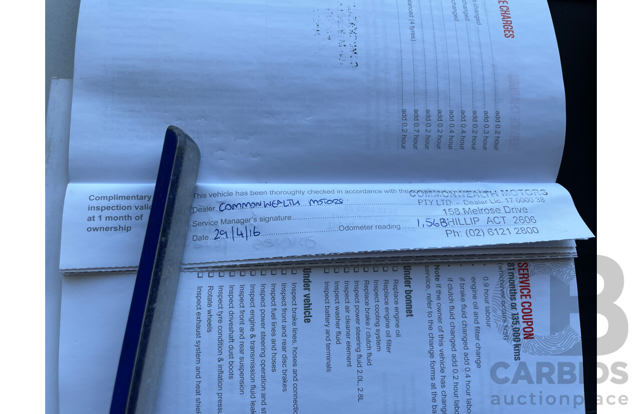 11/2015 Holden Insignia VXR GA MY16 4d Sedan Grey 2.8L