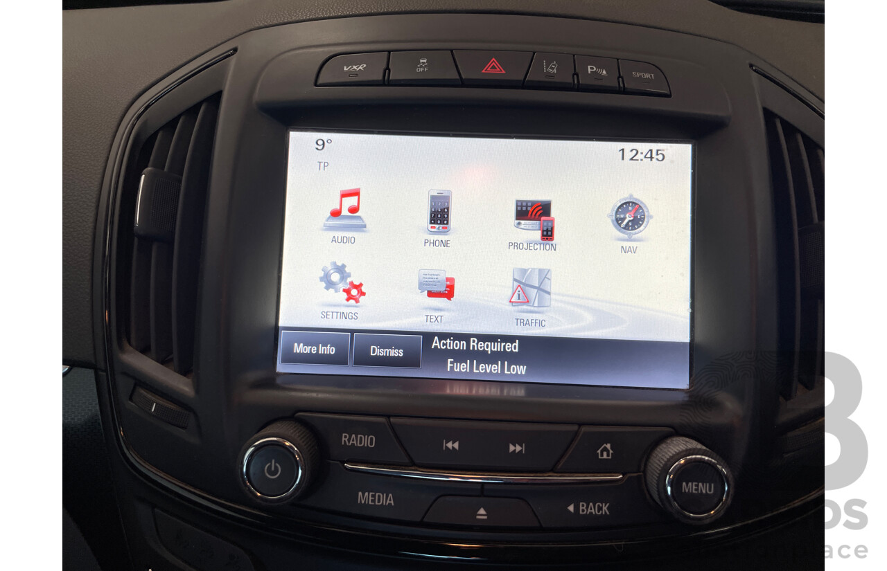 11/2015 Holden Insignia VXR GA MY16 4d Sedan Grey 2.8L