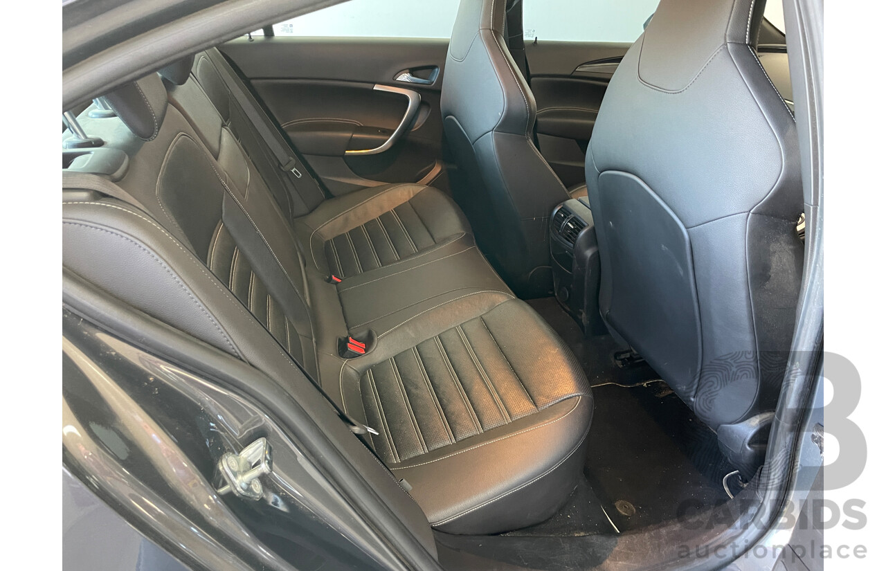 11/2015 Holden Insignia VXR GA MY16 4d Sedan Grey 2.8L