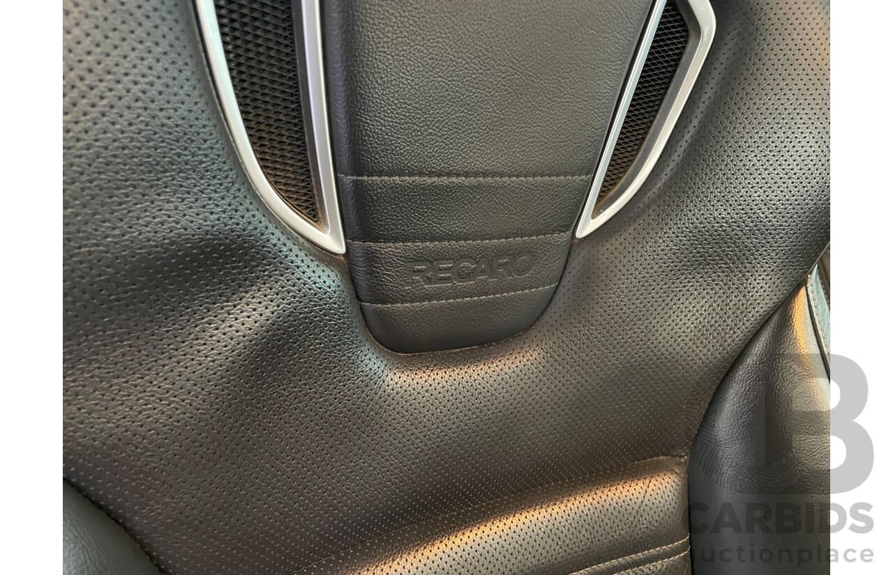 11/2015 Holden Insignia VXR GA MY16 4d Sedan Grey 2.8L