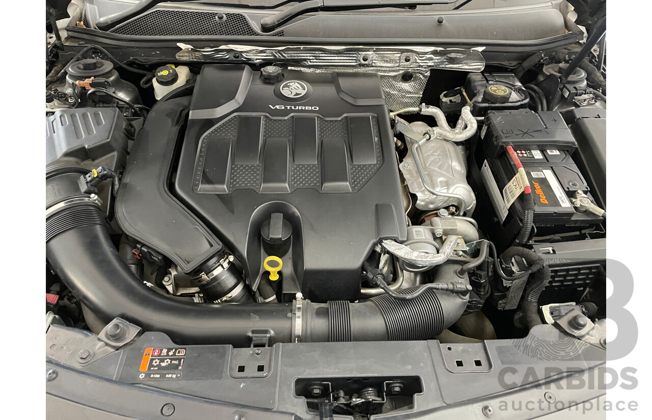 11/2015 Holden Insignia VXR GA MY16 4d Sedan Grey 2.8L