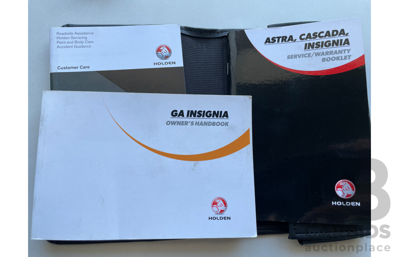 11/2015 Holden Insignia VXR GA MY16 4d Sedan Grey 2.8L