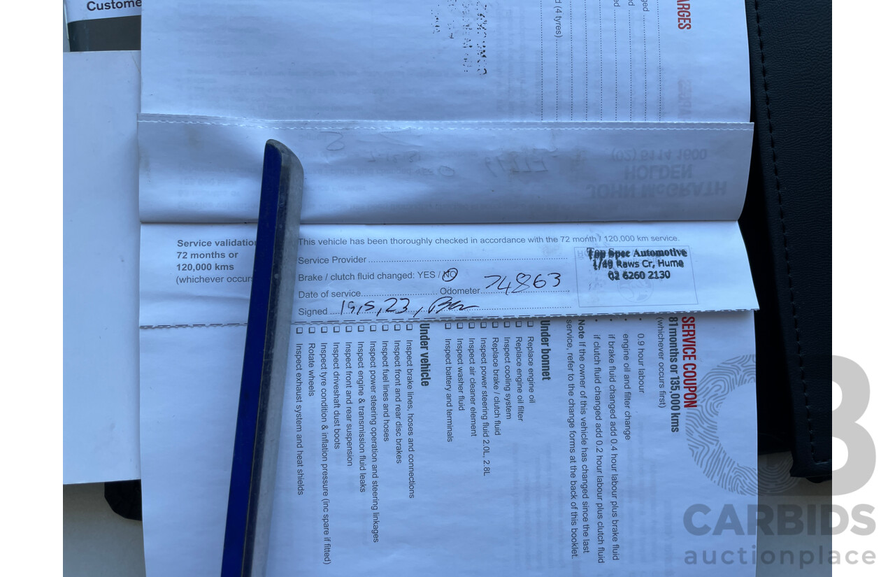 11/2015 Holden Insignia VXR GA MY16 4d Sedan Grey 2.8L