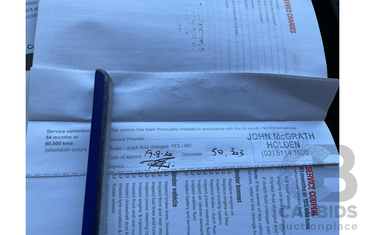 11/2015 Holden Insignia VXR GA MY16 4d Sedan Grey 2.8L