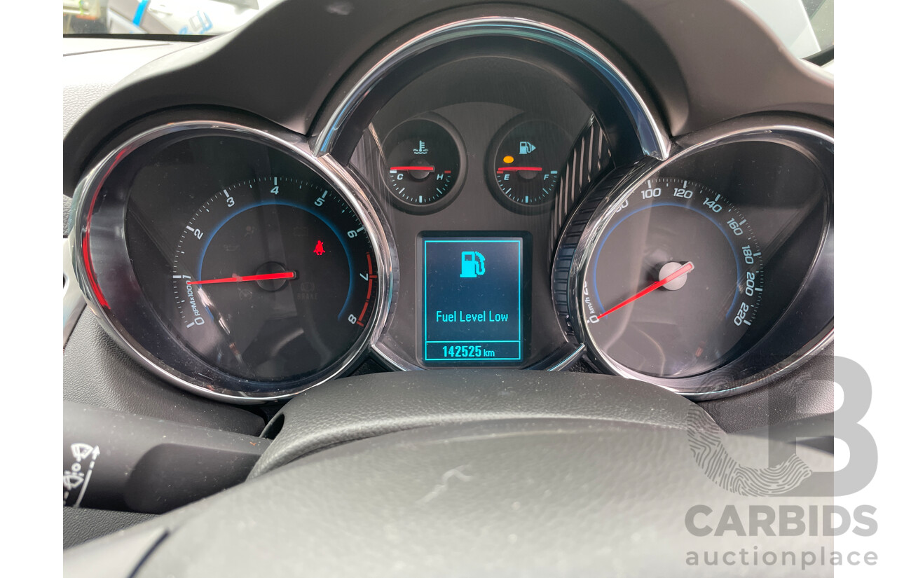 8/2014 Holden Cruze SRi Z-Series JH MY14 5d Hatchback Black 1.6L