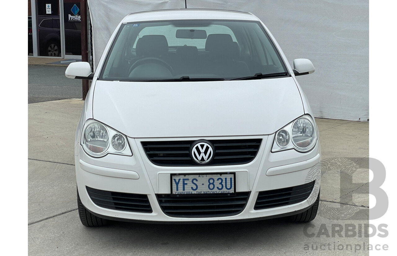 3/2009 Volkswagen Polo Pacific TDI 9N MY08 UPGRADE 5d Hatchback White 1.9L