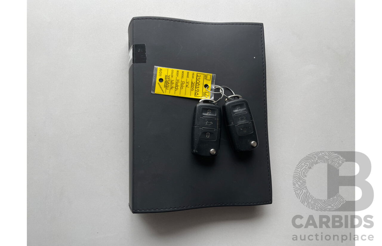 3/2009 Volkswagen Polo Pacific TDI 9N MY08 UPGRADE 5d Hatchback White 1.9L