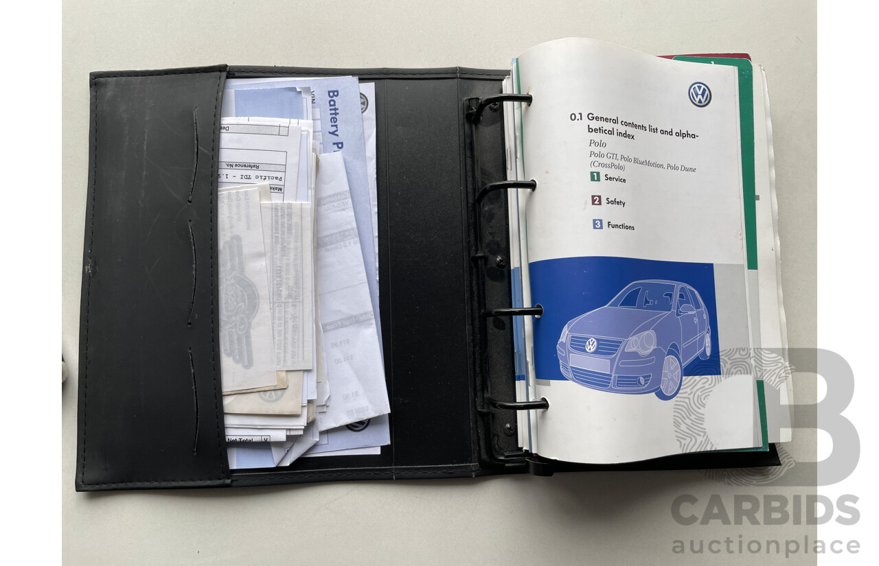 3/2009 Volkswagen Polo Pacific TDI 9N MY08 UPGRADE 5d Hatchback White 1.9L