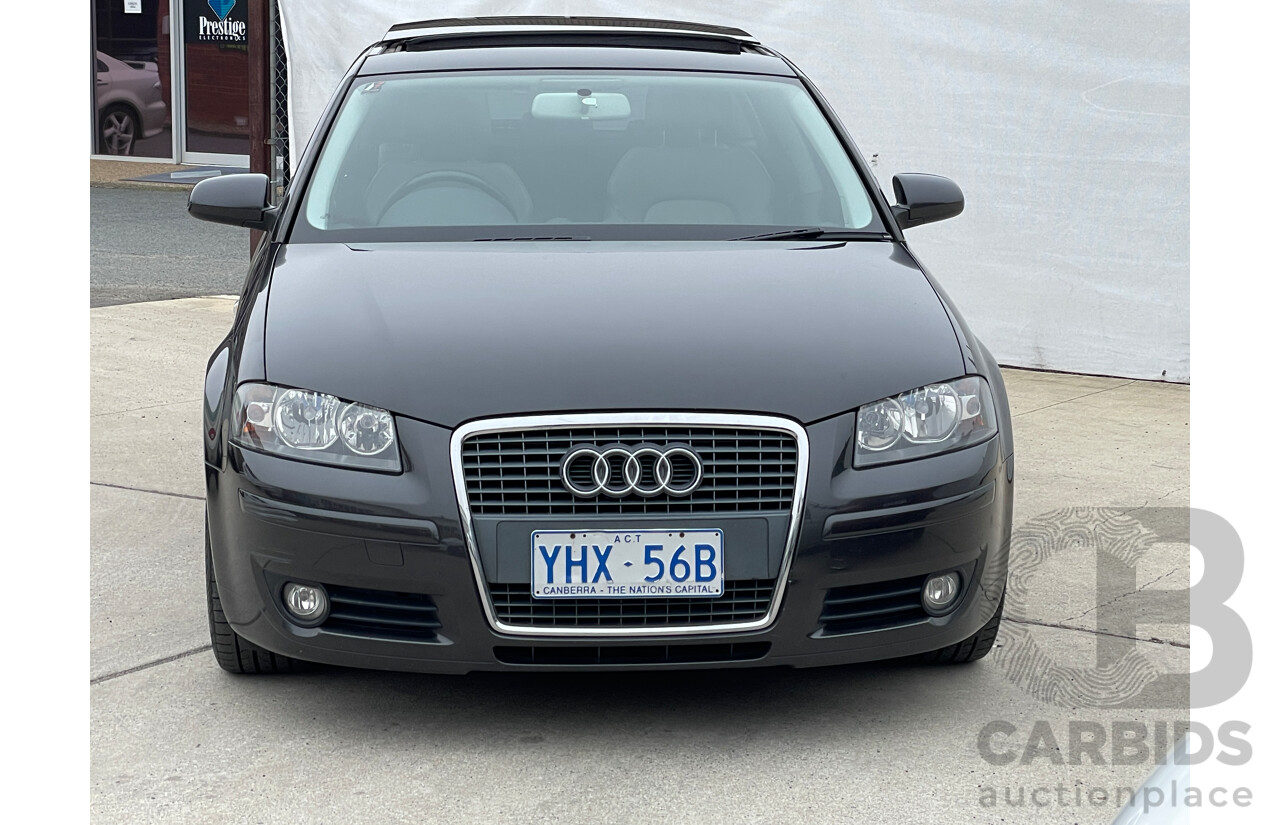 12/2008 Audi A3 Sportback 2.0 TDI Ambition 8P 5d Hatchback Grey 2.0L