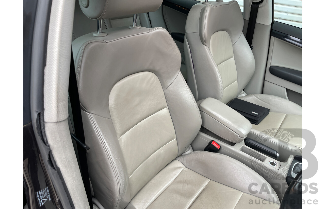 12/2008 Audi A3 Sportback 2.0 TDI Ambition 8P 5d Hatchback Grey 2.0L