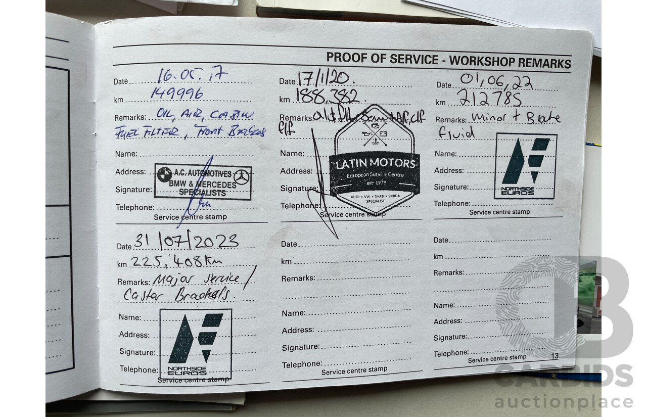 12/2008 Audi A3 Sportback 2.0 TDI Ambition 8P 5d Hatchback Grey 2.0L