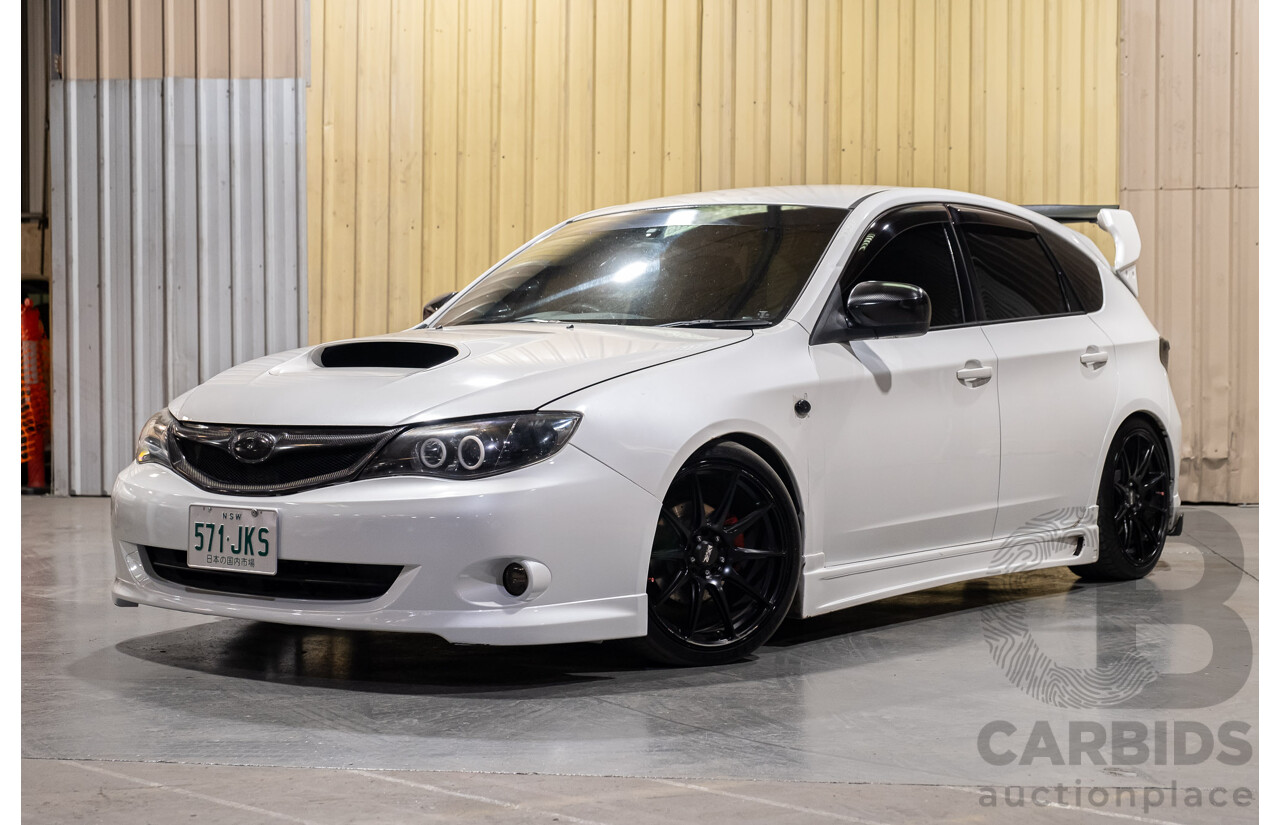 9/2010 Subaru Impreza R (AWD) G3 MY10 5d Hatchback Pearl White 2.0L