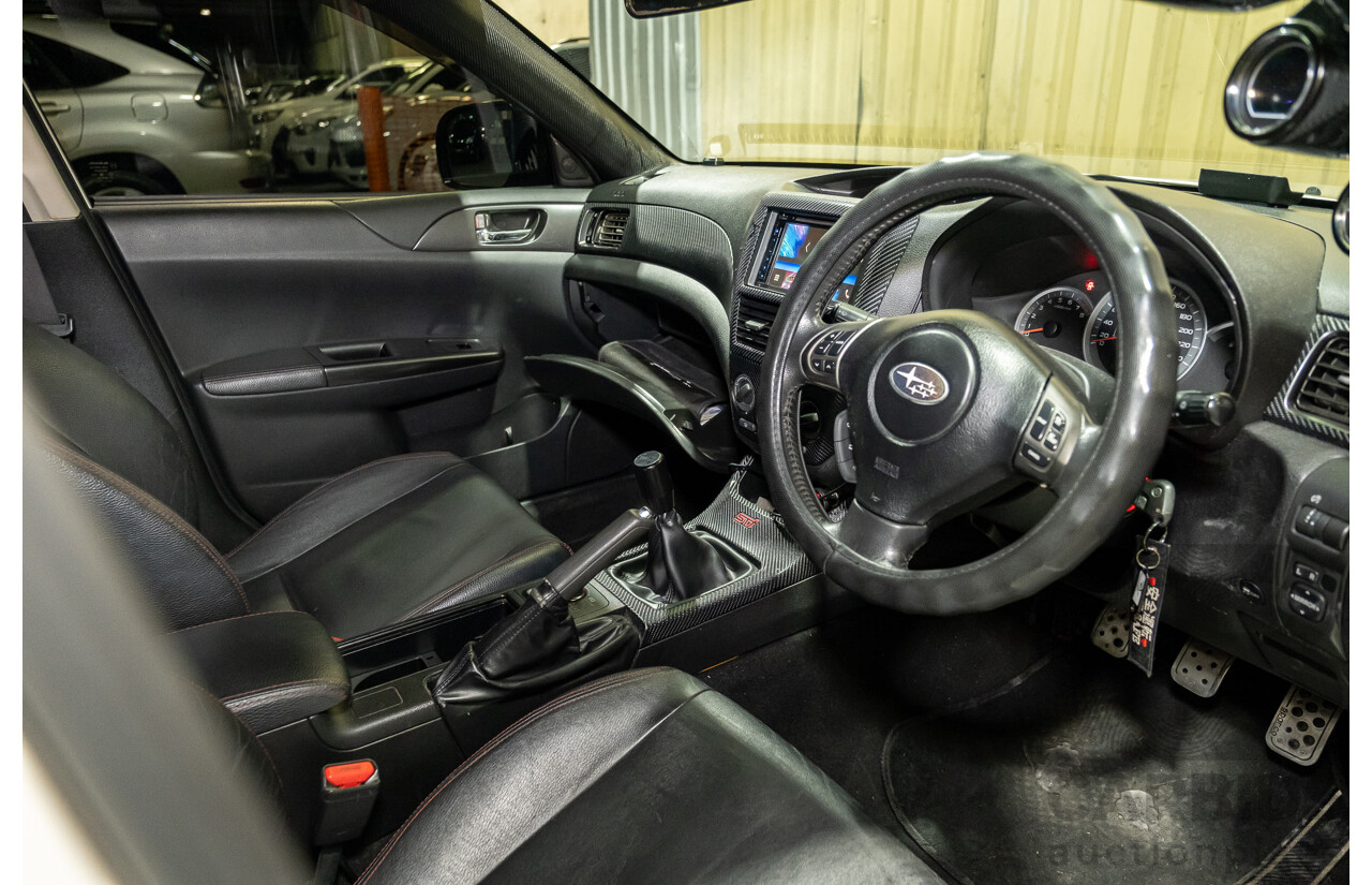 9/2010 Subaru Impreza R (AWD) G3 MY10 5d Hatchback Pearl White 2.0L