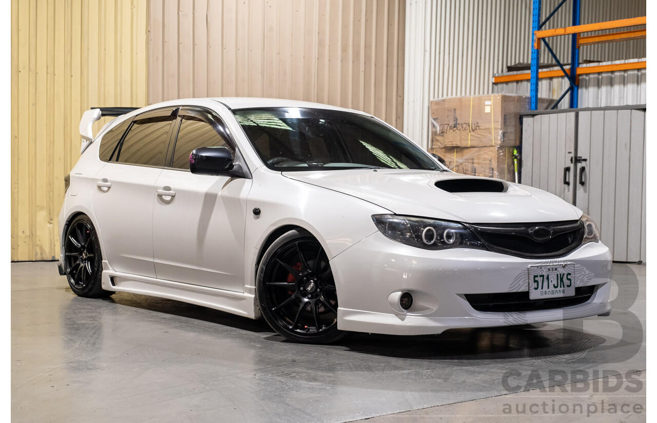 9/2010 Subaru Impreza R (AWD) G3 MY10 5d Hatchback Pearl White 2.0L