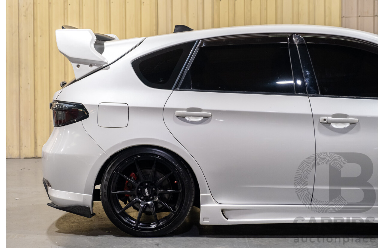 9/2010 Subaru Impreza R (AWD) G3 MY10 5d Hatchback Pearl White 2.0L