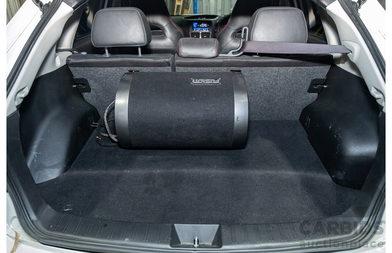 9/2010 Subaru Impreza R (AWD) G3 MY10 5d Hatchback Pearl White 2.0L