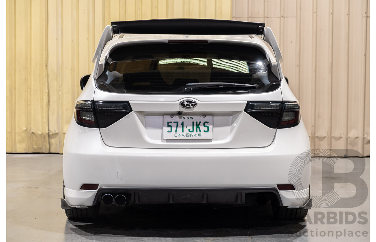 9/2010 Subaru Impreza R (AWD) G3 MY10 5d Hatchback Pearl White 2.0L