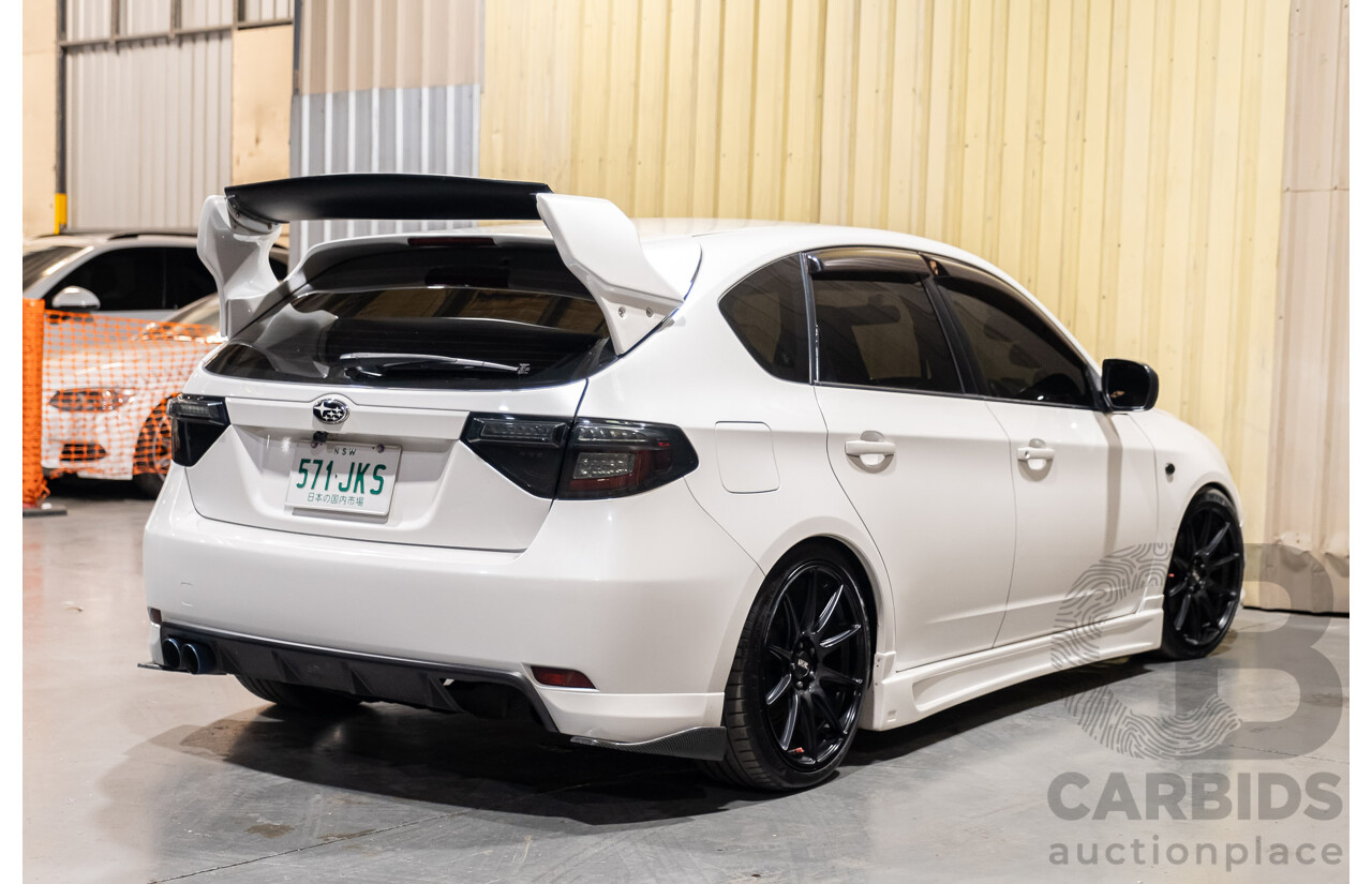 9/2010 Subaru Impreza R (AWD) G3 MY10 5d Hatchback Pearl White 2.0L