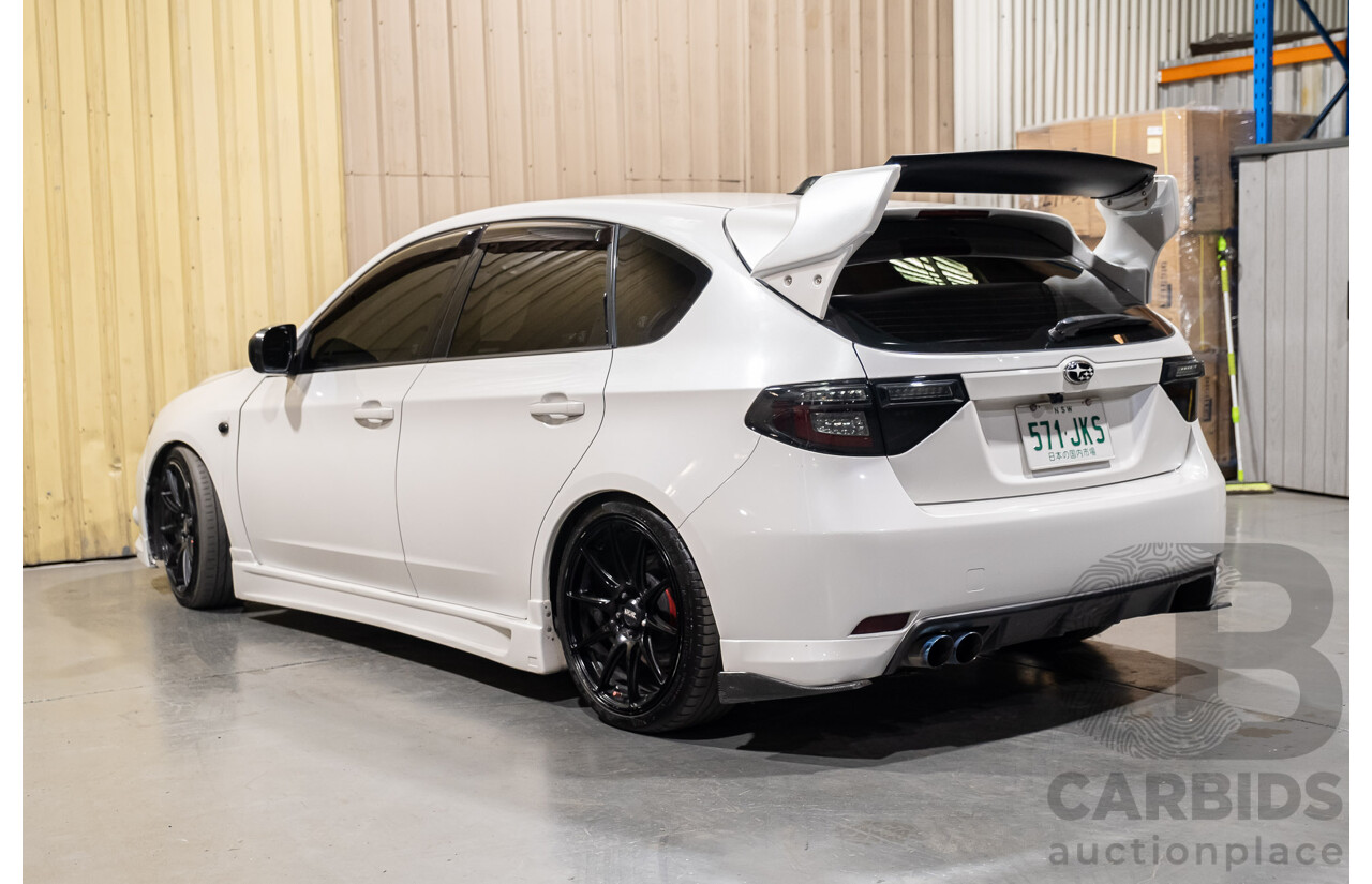 9/2010 Subaru Impreza R (AWD) G3 MY10 5d Hatchback Pearl White 2.0L
