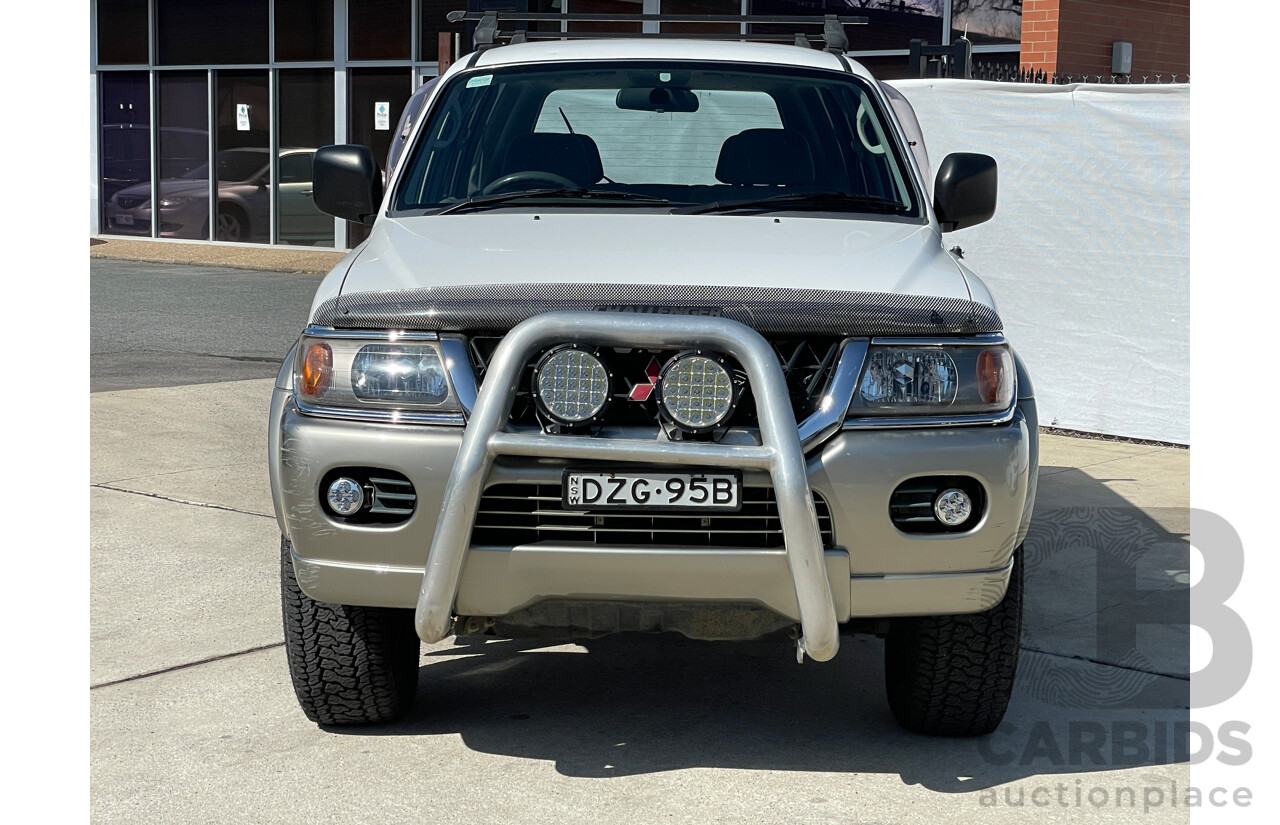 5/2003 Mitsubishi Challenger (4x4) PA-MY03 4d Wagon White 3.0L