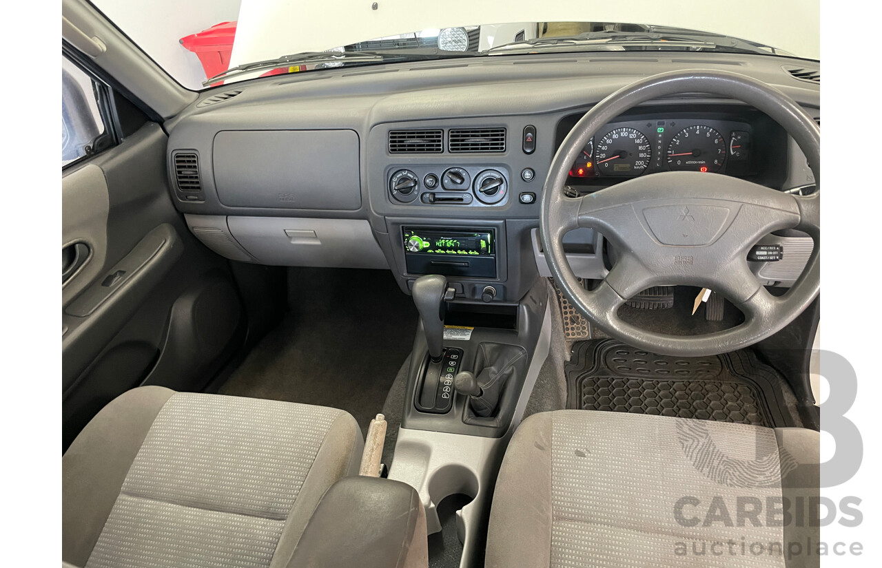 5/2003 Mitsubishi Challenger (4x4) PA-MY03 4d Wagon White 3.0L