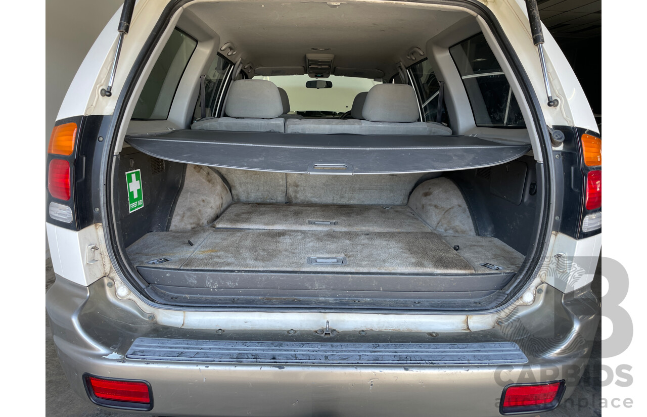 5/2003 Mitsubishi Challenger (4x4) PA-MY03 4d Wagon White 3.0L