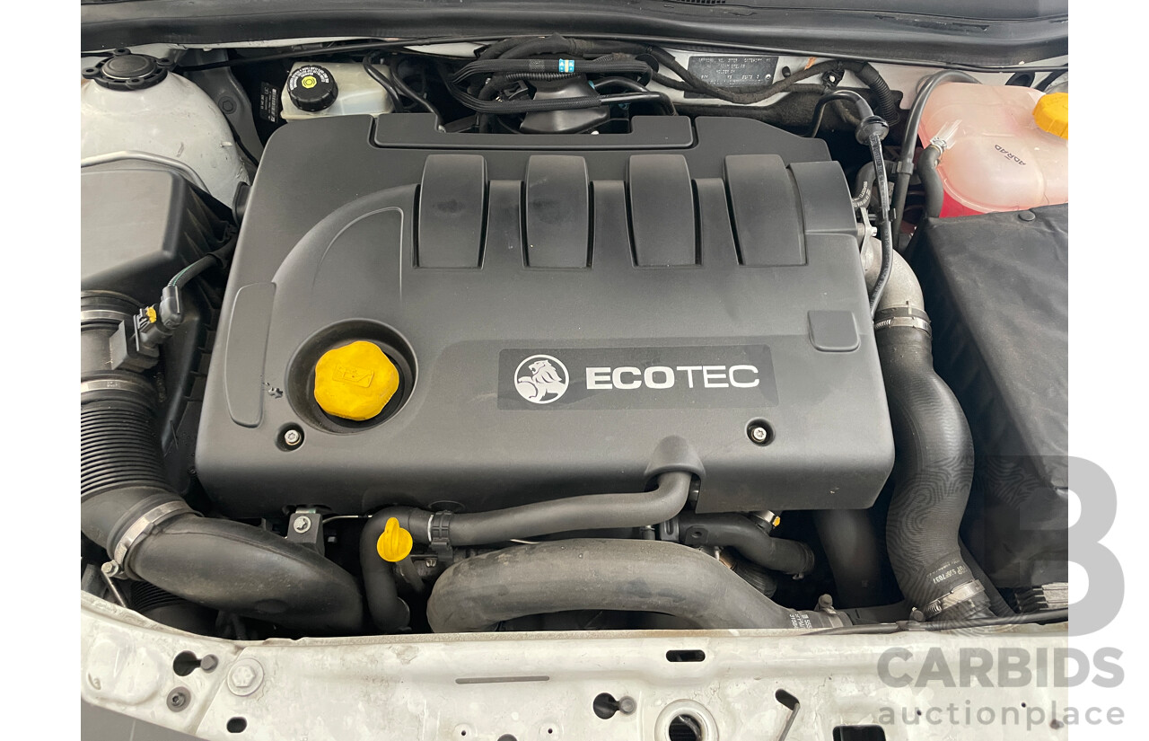4/2009 Holden Astra CDTi AH MY09 4d Wagon White 1.9L