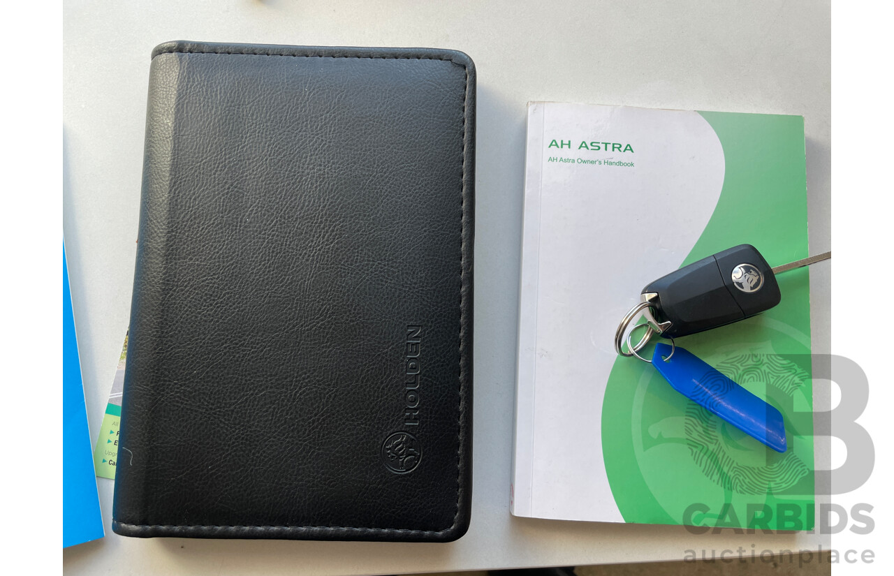 4/2009 Holden Astra CDTi AH MY09 4d Wagon White 1.9L