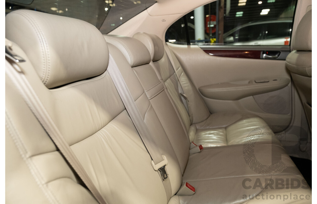 5/2002 Lexus ES300 MCV30R 4d Sedan Metallic Maroon V6 3.0L