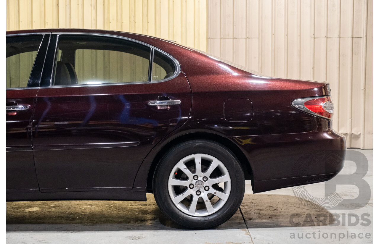 5/2002 Lexus ES300 MCV30R 4d Sedan Metallic Maroon V6 3.0L