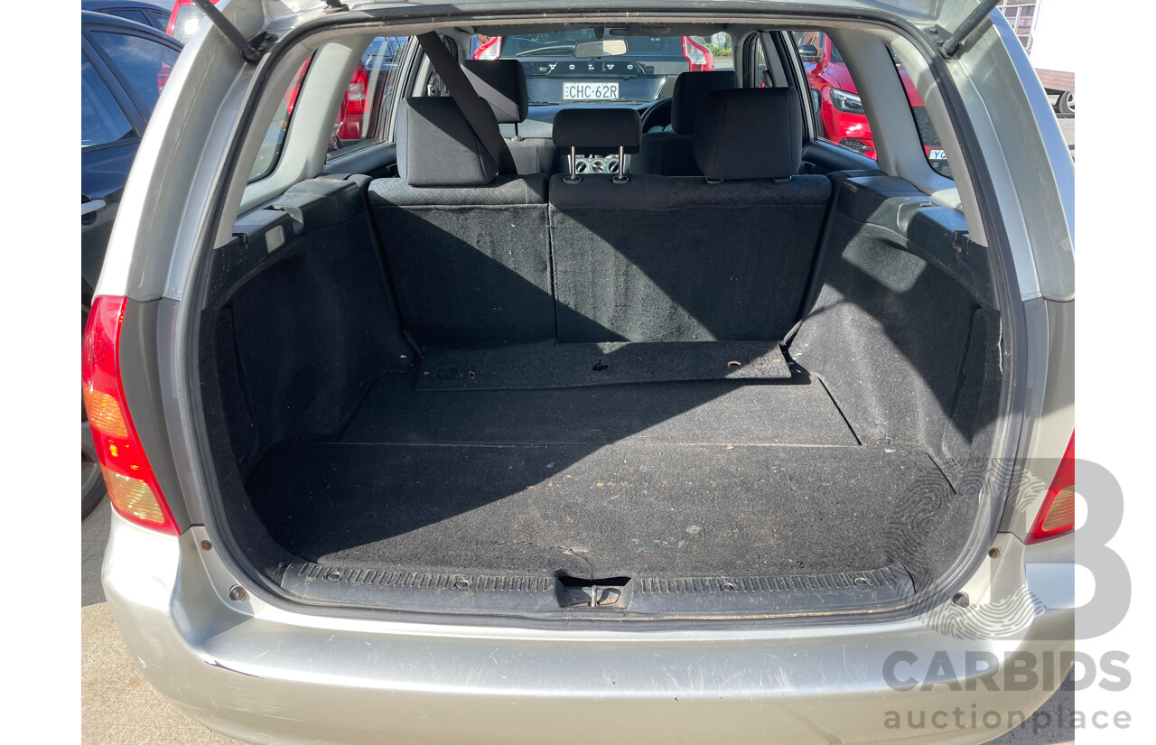 2/2006 Toyota Corolla Ascent ZZE122R 4d Wagon Silver 1.8L