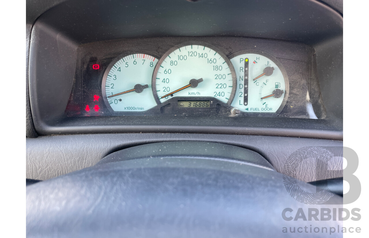 2/2006 Toyota Corolla Ascent ZZE122R 4d Wagon Silver 1.8L