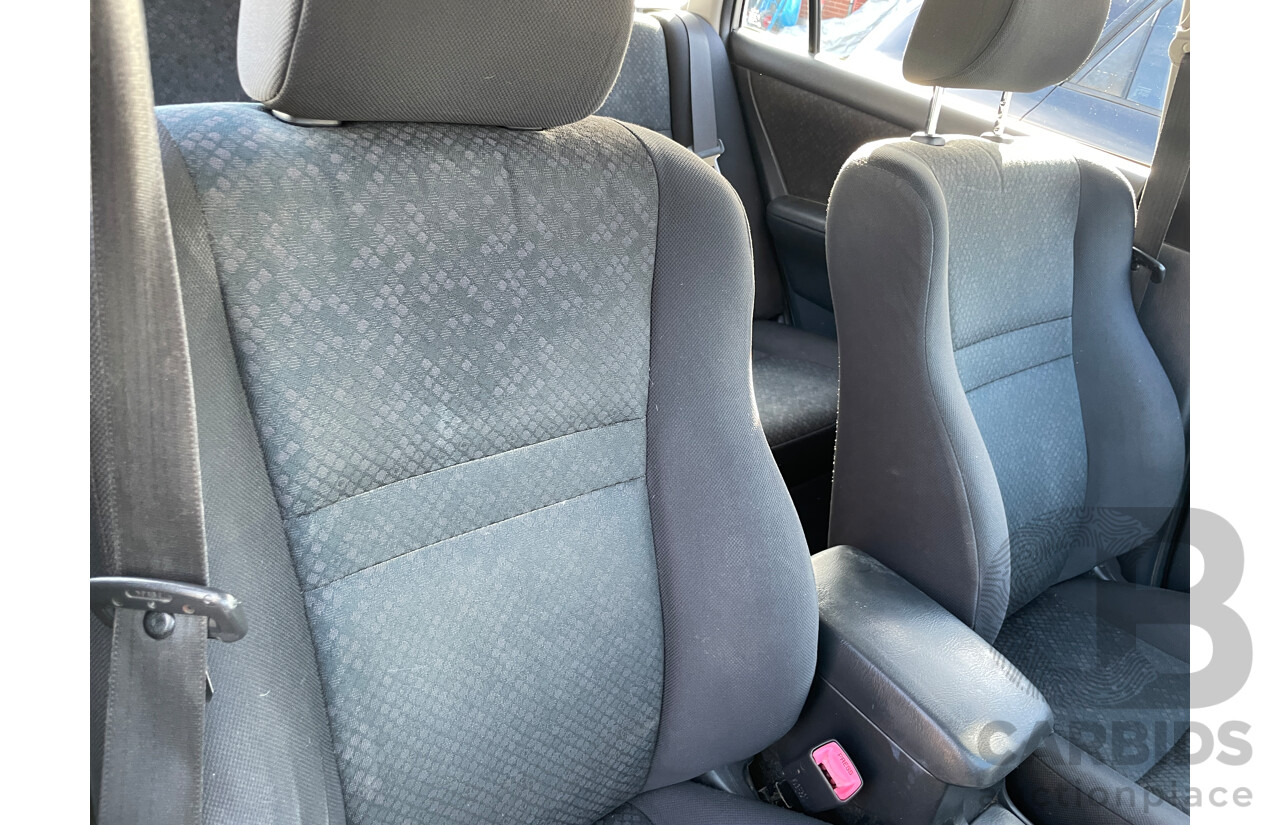 2/2006 Toyota Corolla Ascent ZZE122R 4d Wagon Silver 1.8L