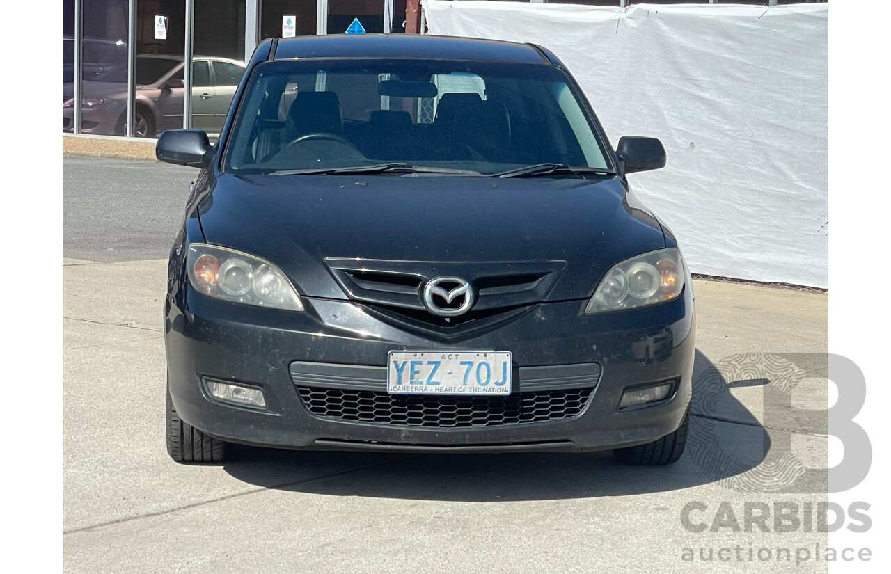 4/2007 Mazda Mazda3 SP23 BK MY06 UPGRADE 5d Hatchback Black 2.3L