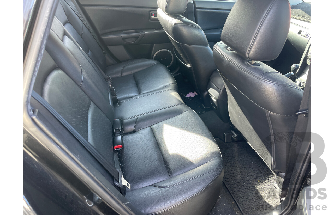 4/2007 Mazda Mazda3 SP23 BK MY06 UPGRADE 5d Hatchback Black 2.3L