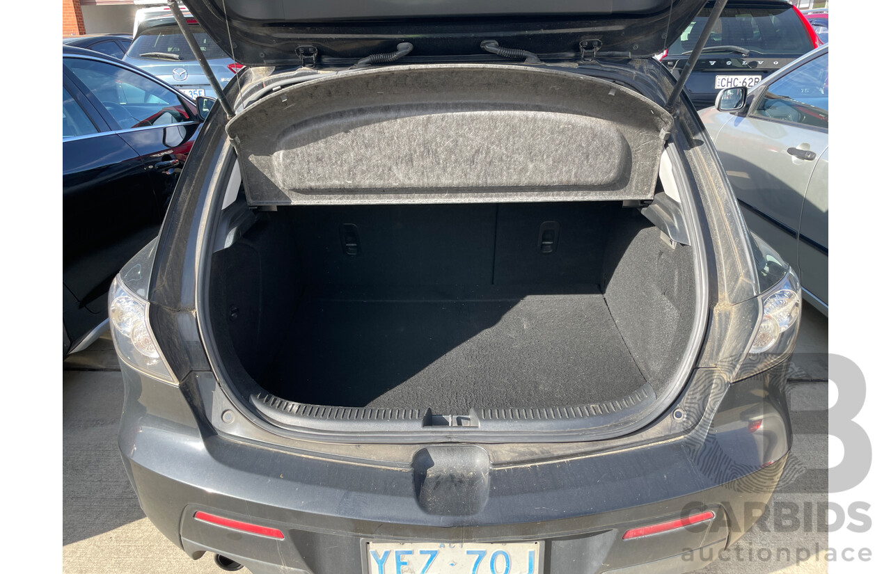 4/2007 Mazda Mazda3 SP23 BK MY06 UPGRADE 5d Hatchback Black 2.3L