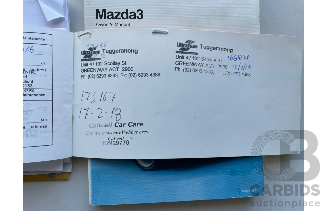 4/2007 Mazda Mazda3 SP23 BK MY06 UPGRADE 5d Hatchback Black 2.3L