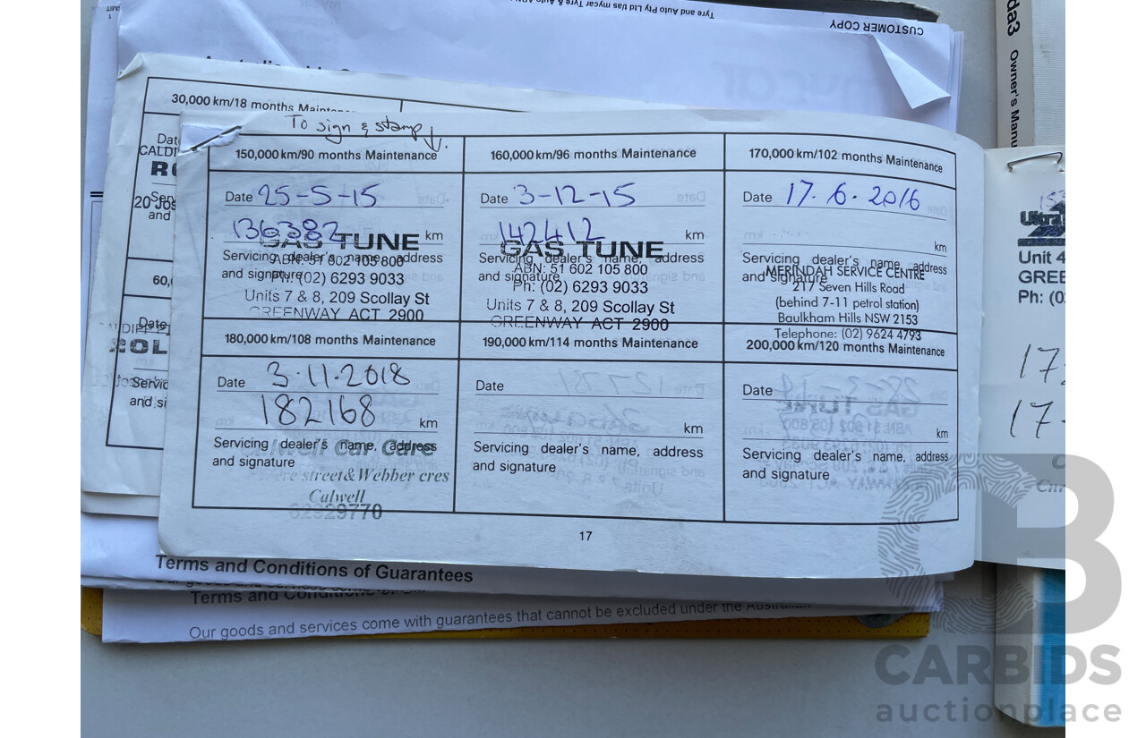 4/2007 Mazda Mazda3 SP23 BK MY06 UPGRADE 5d Hatchback Black 2.3L