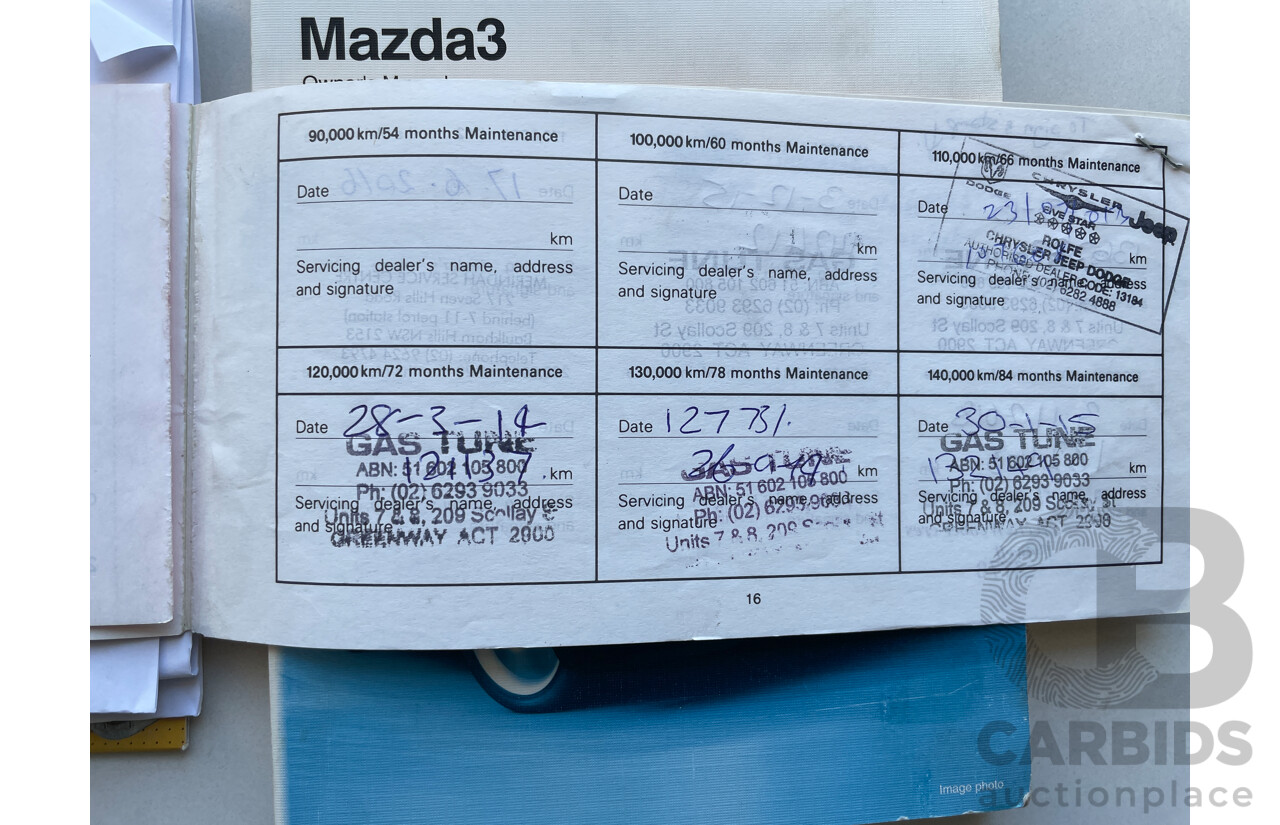 4/2007 Mazda Mazda3 SP23 BK MY06 UPGRADE 5d Hatchback Black 2.3L