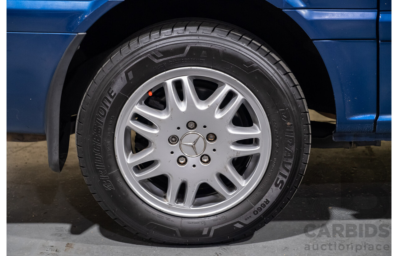 6/2006 Mercedes Benz Vito 115CDI Long People Mover 4d Van Blue Turbo Diesel 2.1L - 8 Seater