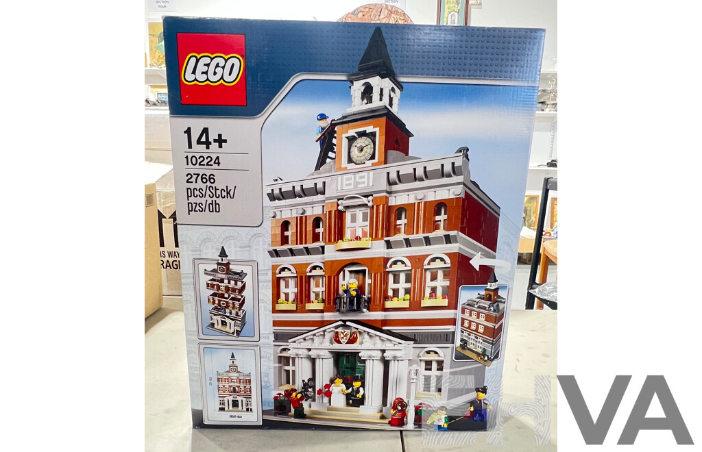 Lego Town Hall Set, 10224, Sealed in Box