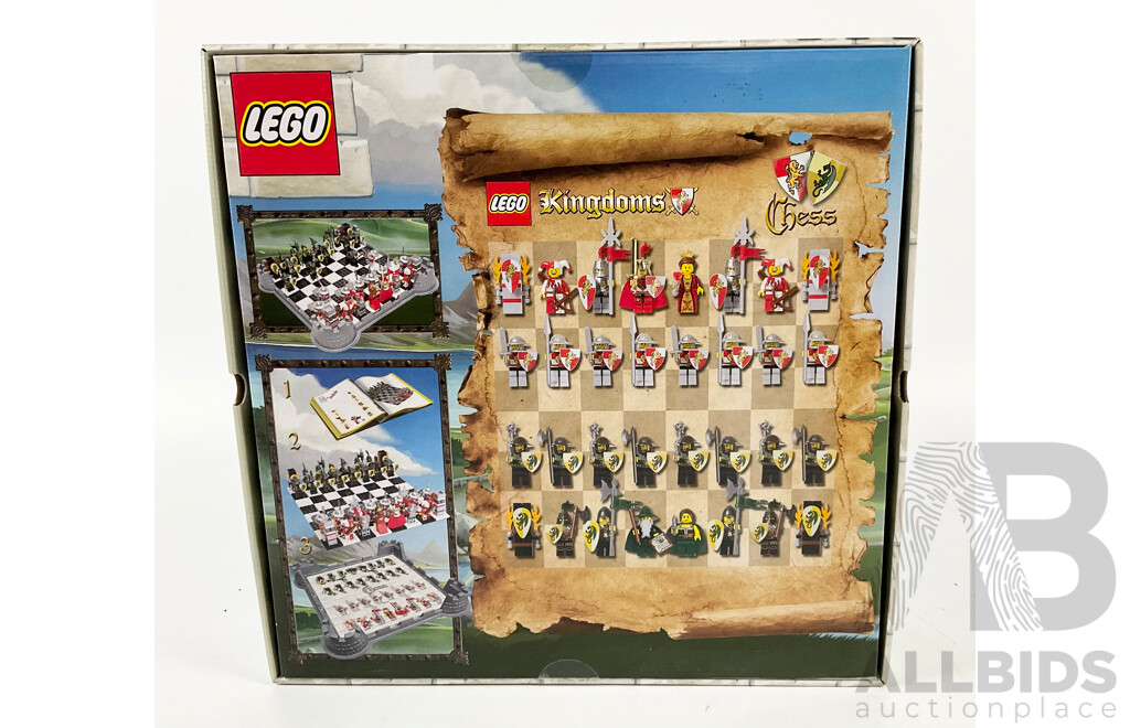 Lego Kingdoms  Chess Set 328, Sealed in Box