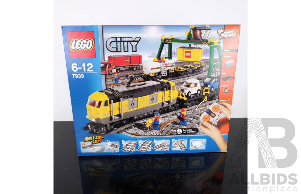 Lego  City Trains 9V Set 7939, Sealed in Box