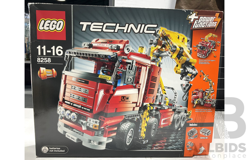 Lego Technic Power Functions Set 8258, Box Unsealed, Bags Intact
