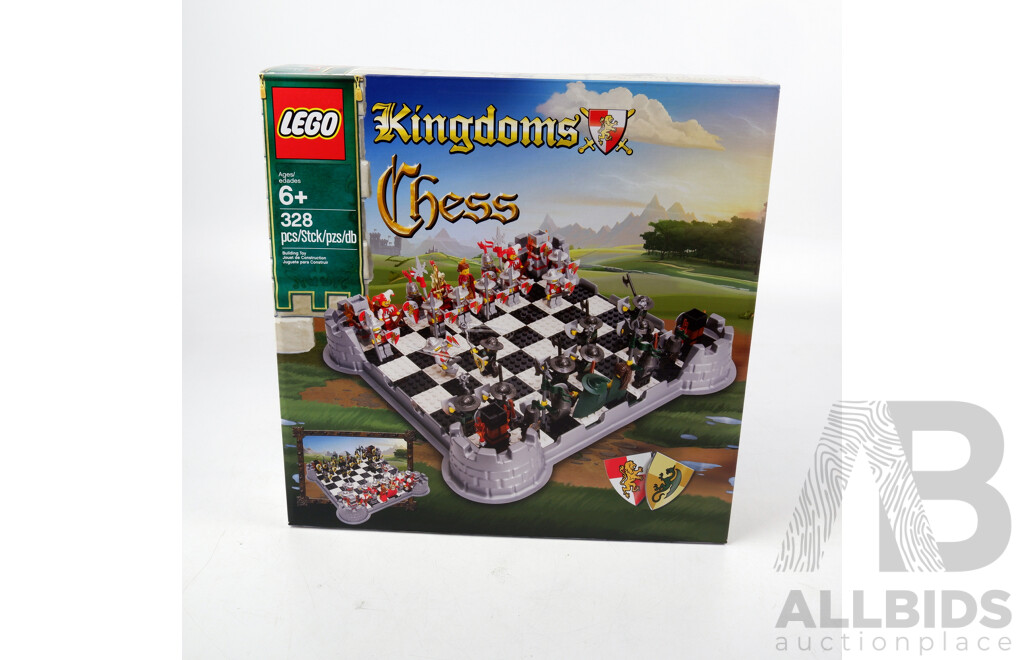 Lego Kingdoms Chess Set, 328, Sealed in Box